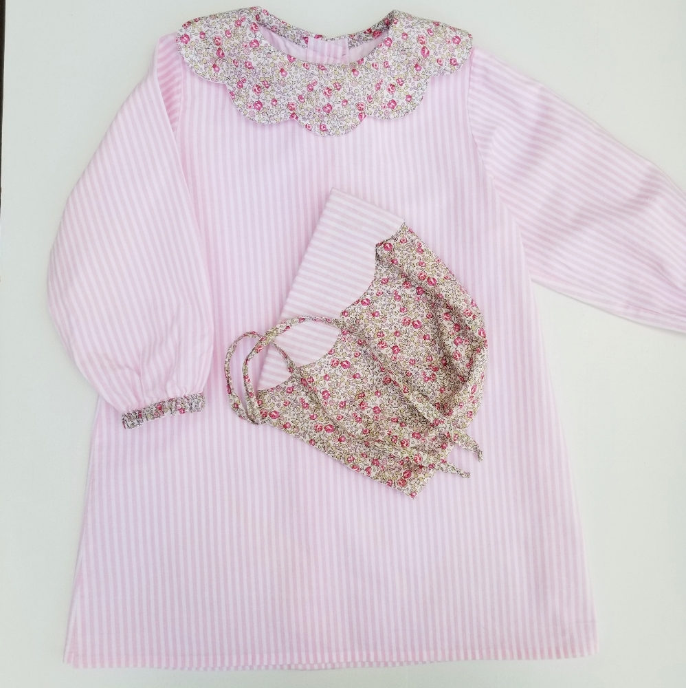 Liberty Dress & Bonnet Set